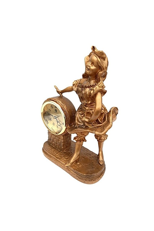 Decorative clock, face-shaped, 31 cm - 2