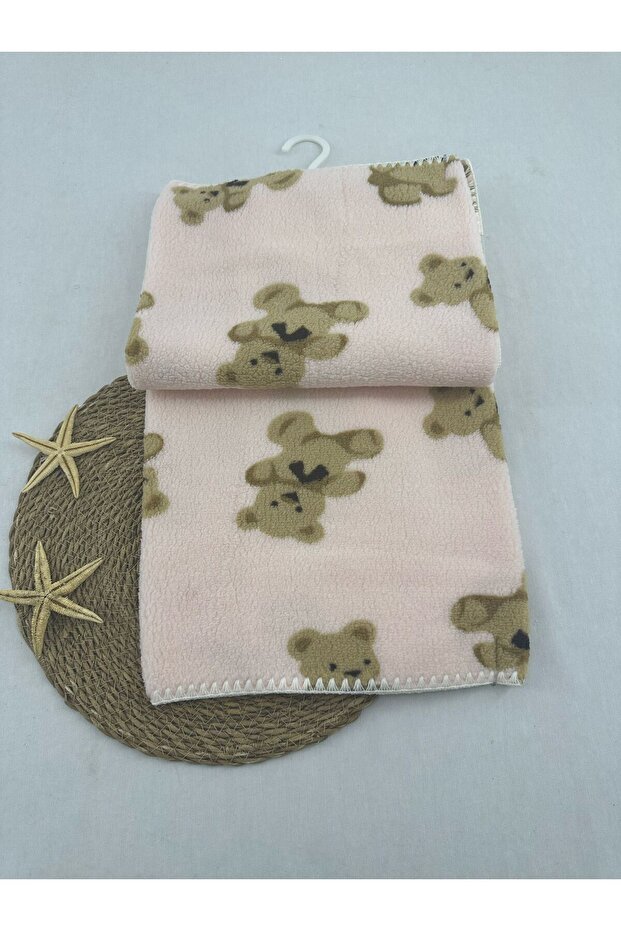 BEAR PATTERNED VELSOFT BLANKET - 1