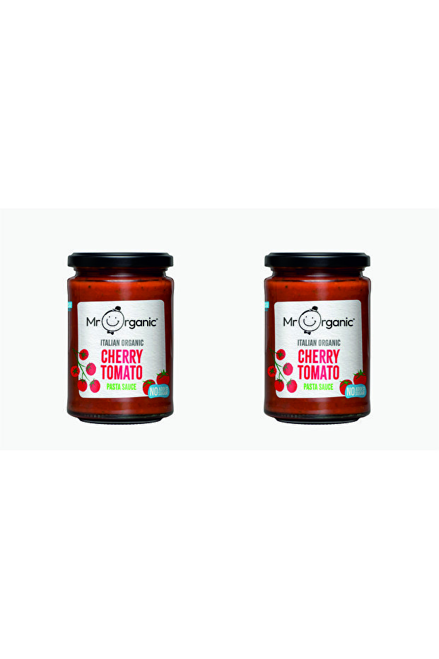 Mr Organic, Authentic Italian Cherry Tomato Pasta Sauce 350g (Pack of 2)