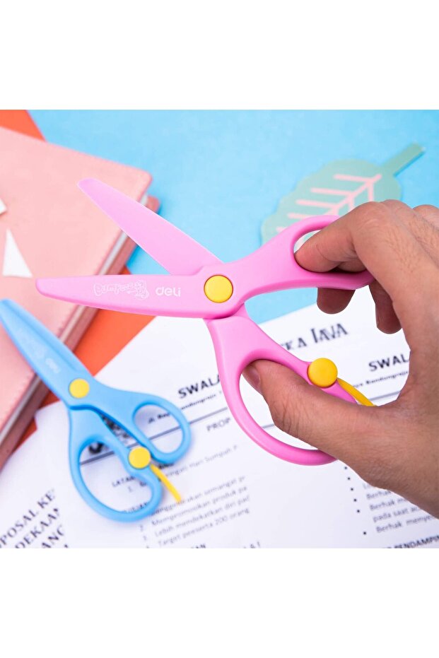 مقص بلاستيكي من بومبيز ED60402، متنوع، متعدد الألوان - 7