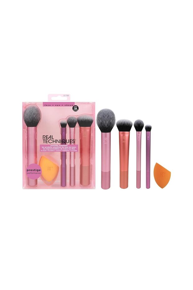 Rt-1786 Everyday Essentials Makeup Brush Set - 1