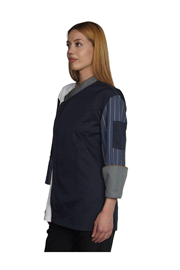 ÜÇ RENKLİ AŞÇI / ŞEF CEKETİ - 3