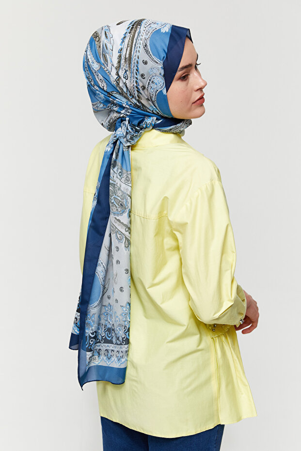 Volanlı Pamuk Gömlek - 6