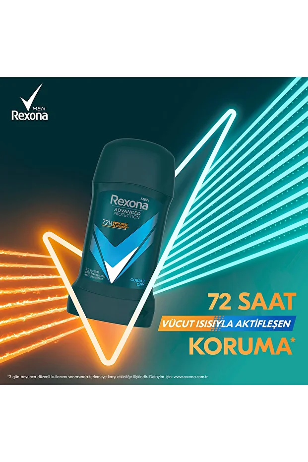Men Erkek Stick Deodorant Cobalt Dry 50 ml x2 - 3