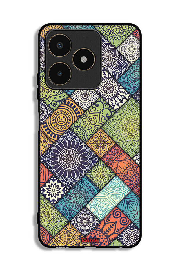 Realme C53 Protective Case Cover Mandala Pattern