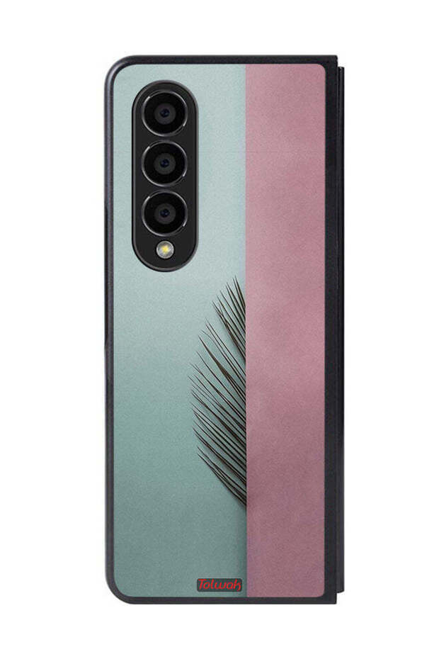 Samsung Galaxy Z Fold 4 Protective Case Cover Half Leaves