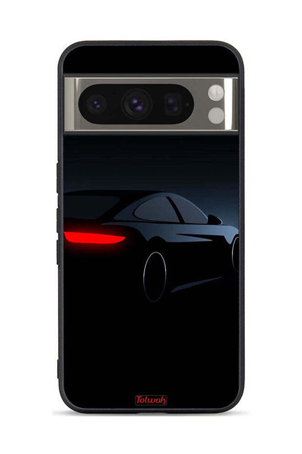 Google Pixel 8 Pro Protective Case Cover Dark Car