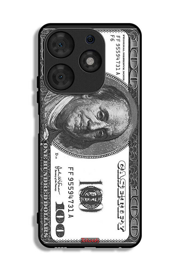 Tecno Spark 10 Pro Protective Case Cover Dollar Pattern
