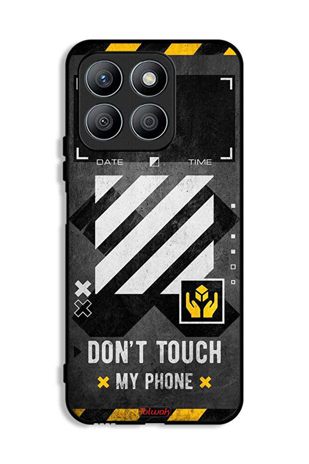 Honor X8b Protective Case Cover Do Not Touch My Phone