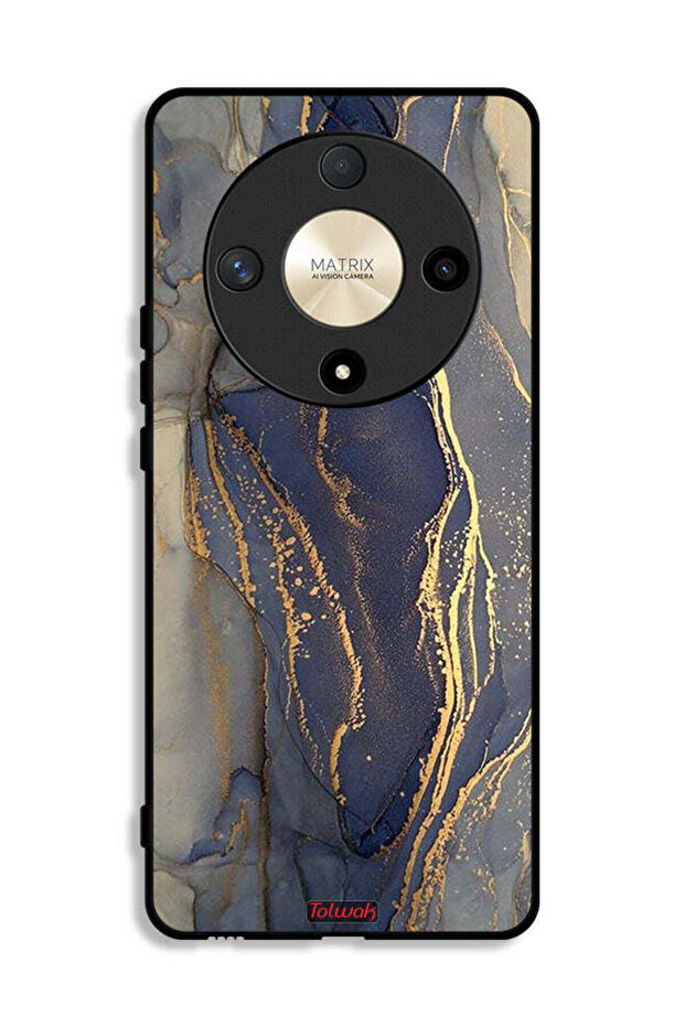 Honor X9b Protective Case Cover Gliter Marble Pattern