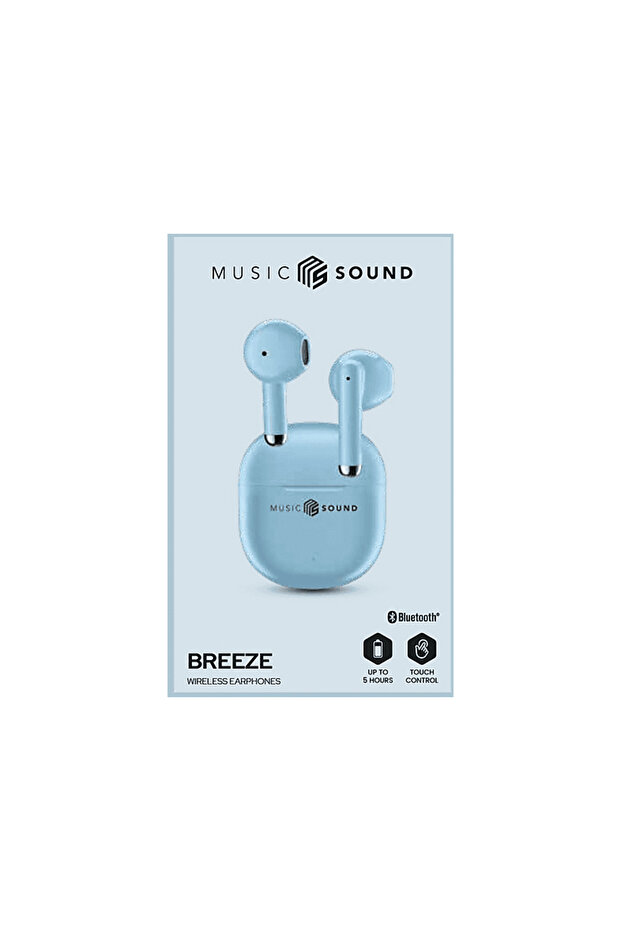 CELLULARLINE Music Sound Breeze TWS Bluetooth Kulak İçi Kulaklık Mavi