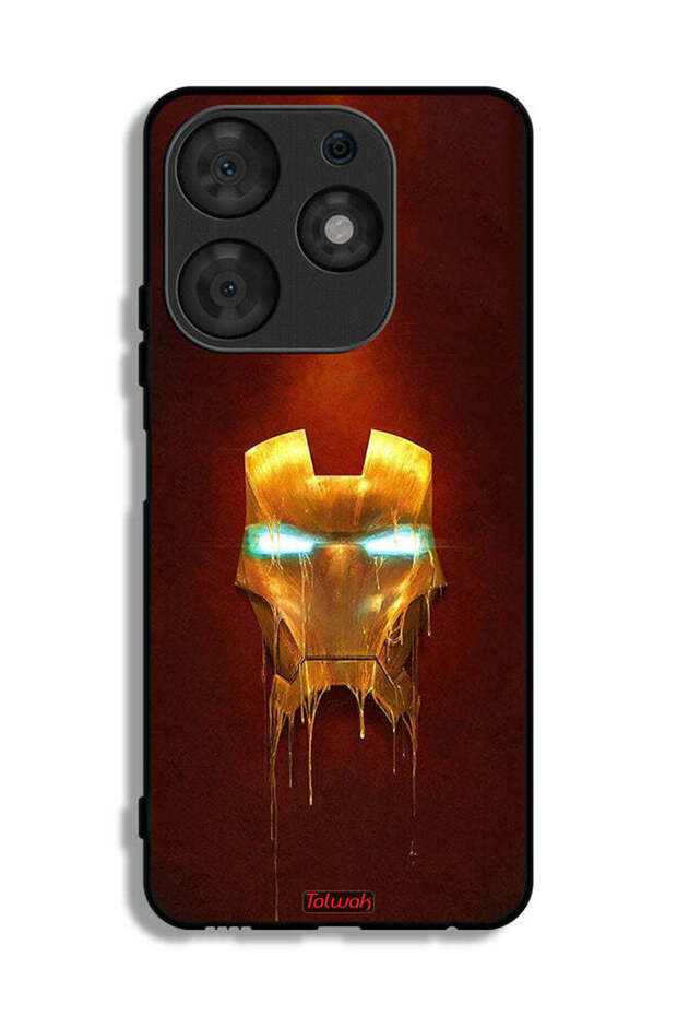 Tecno Spark 10 Pro Protective Case Cover Iron Man Marvel Comics