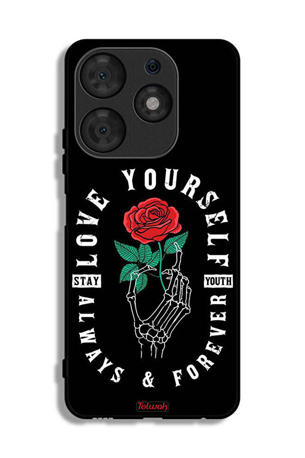 Tecno Spark 10 Pro Protective Case Cover Love Yourself Always