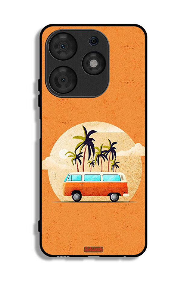 Tecno Spark 10 Pro Protective Case Cover Bus Art