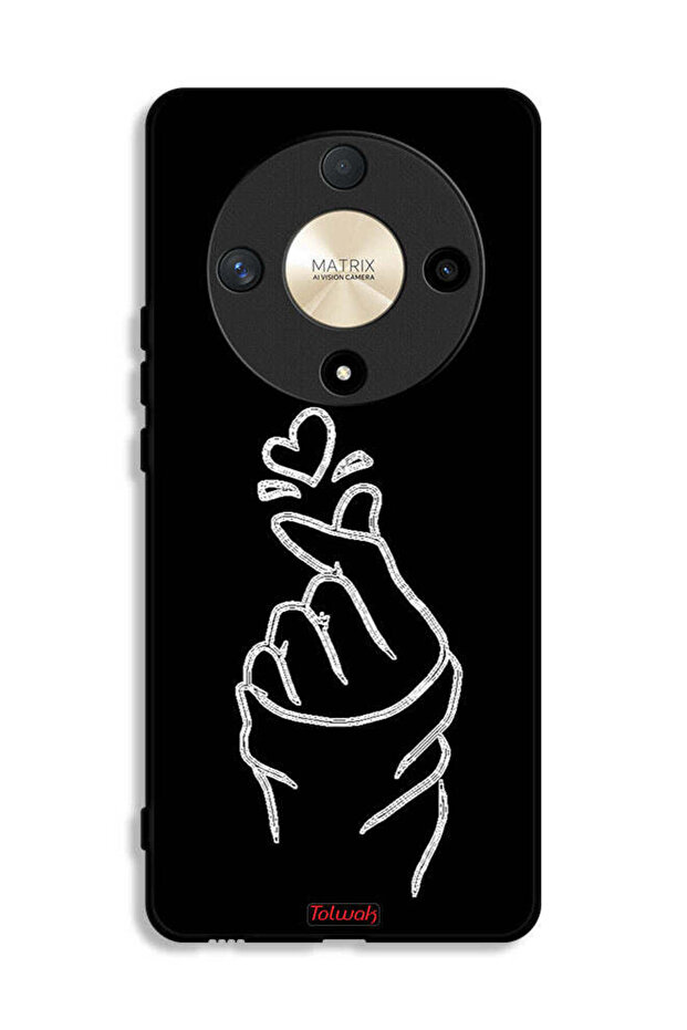 Honor X9b Protective Case Cover Snap Love