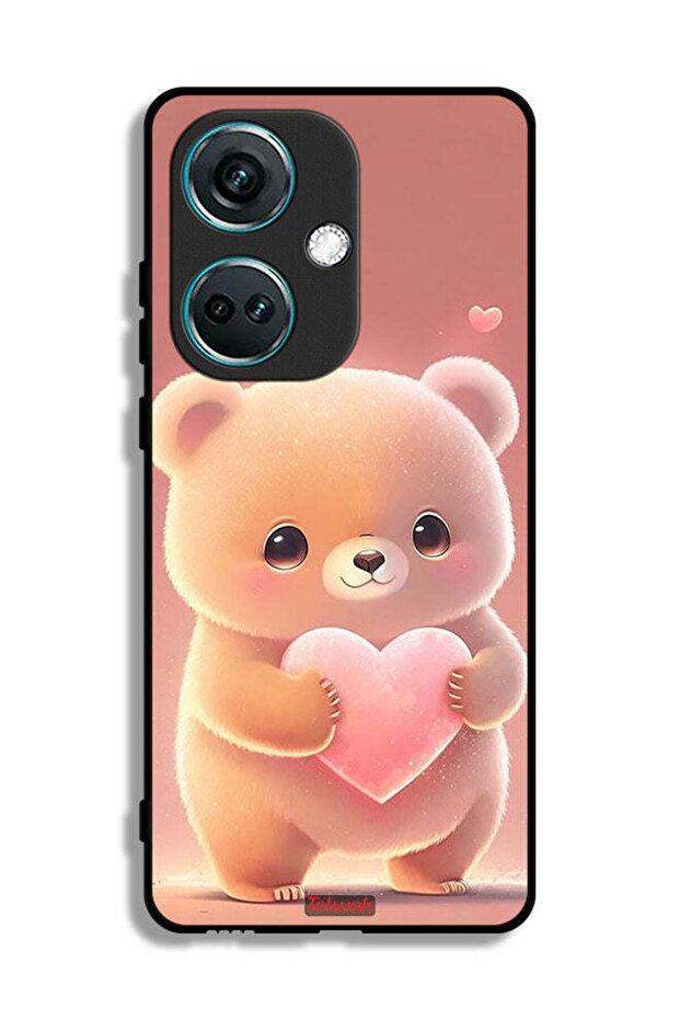 OnePlus Nord CE3 Protective Case Cover Cute Little Panda Holding Heart