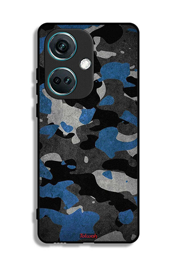 OnePlus Nord CE3 Protective Case Cover Camouflage Pattern