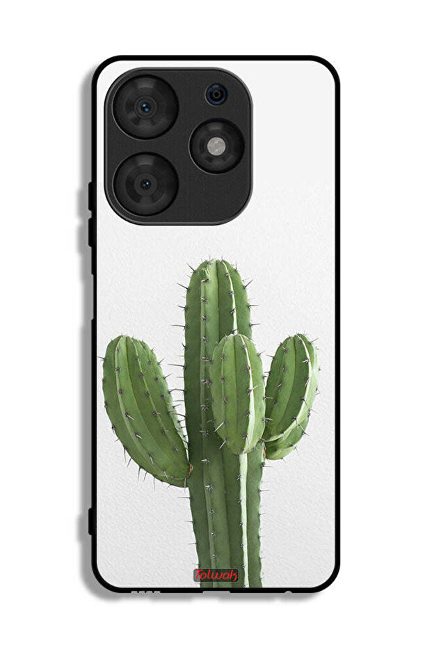 Tecno Spark 10 Pro Protective Case Cover Cactus Plant