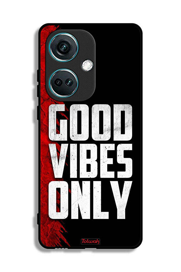 OnePlus Nord CE3 Protective Case Cover Good Vibes Only