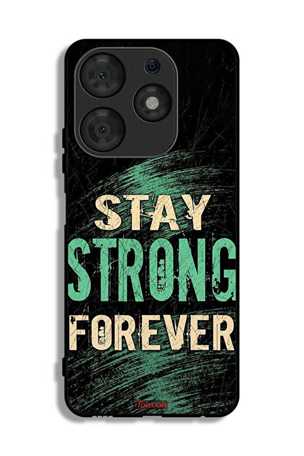 Tecno Spark 10 Pro Protective Case Cover Stay Strong Forever