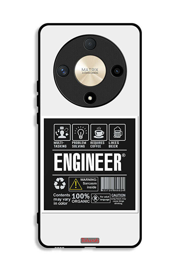 Honor X9b Protective Case Cover Engineer Sticker