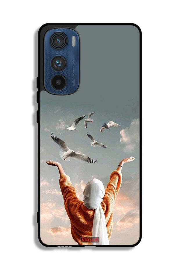 Motorola Edge 30 Protective Case Cover Birds Flying