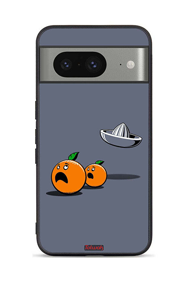Google Pixel 8 Protective Case Cover Minimalism Digital Art Humor