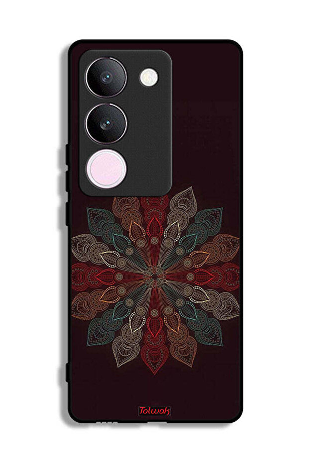 vivo S17 Protective Case Cover Mandala Flower Art
