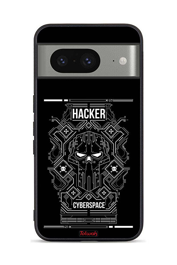 Google Pixel 8 Protective Case Cover Cyberspace