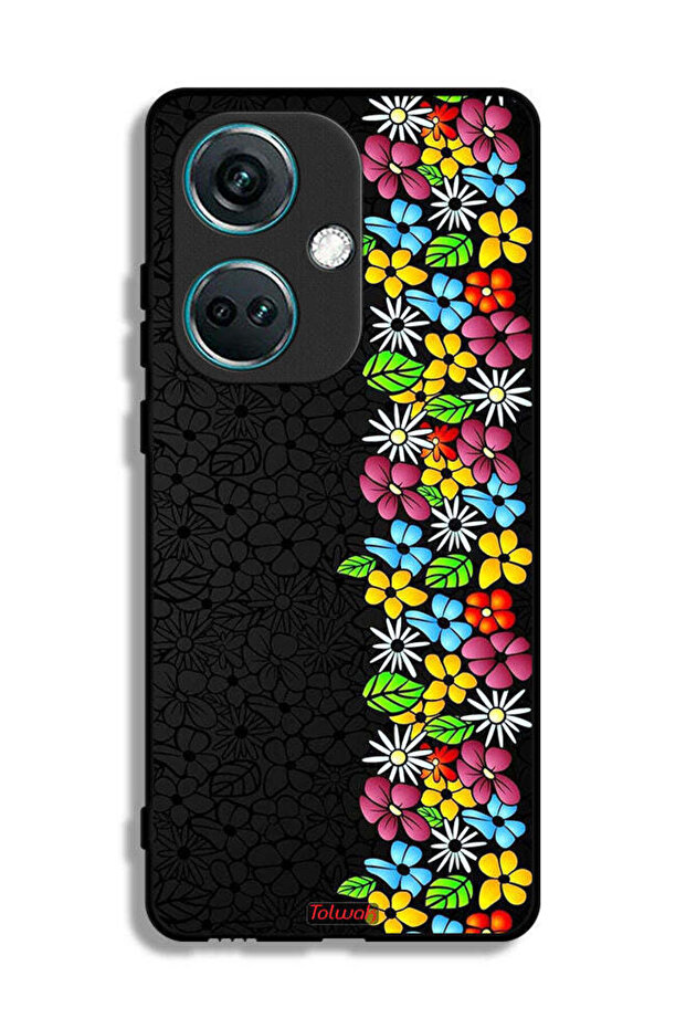 OnePlus Nord CE3 Protective Case Cover Flowers Line