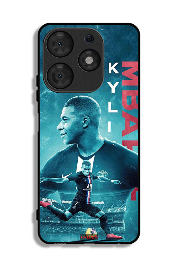 Tecno Spark 10 Pro Protective Case Cover Mbappe Poster