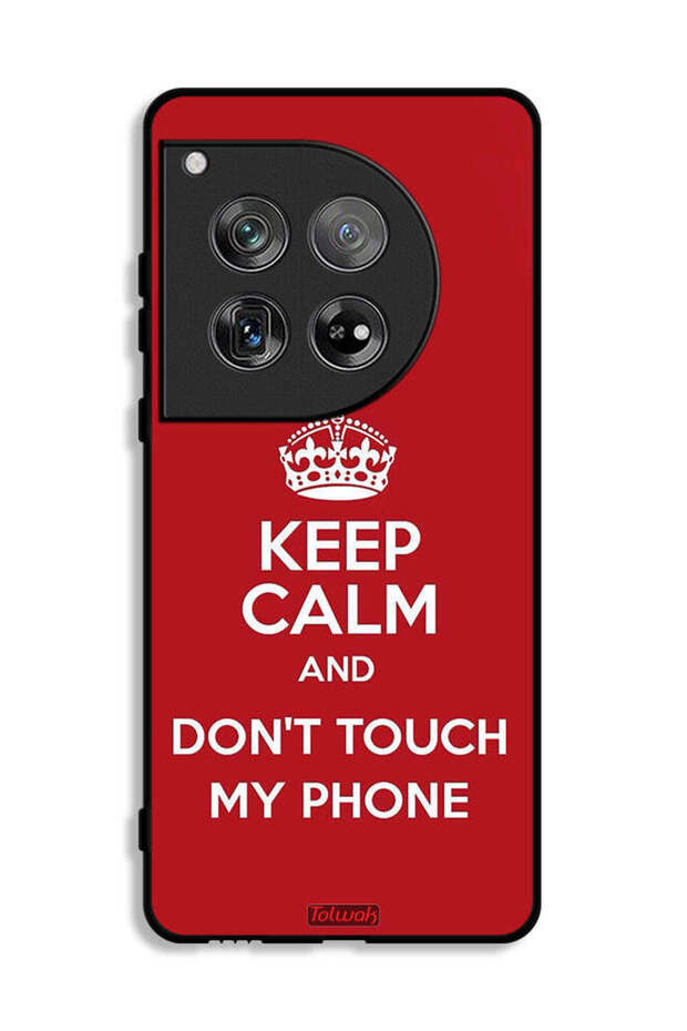 OnePlus 12 Protective Case Cover Keep Calm And Don_T Touch My Phone