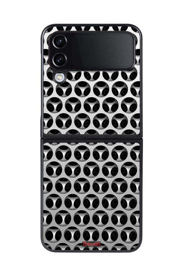 Samsung Galaxy Z Flip 4 Protective Case Cover Horology Hands Pattern