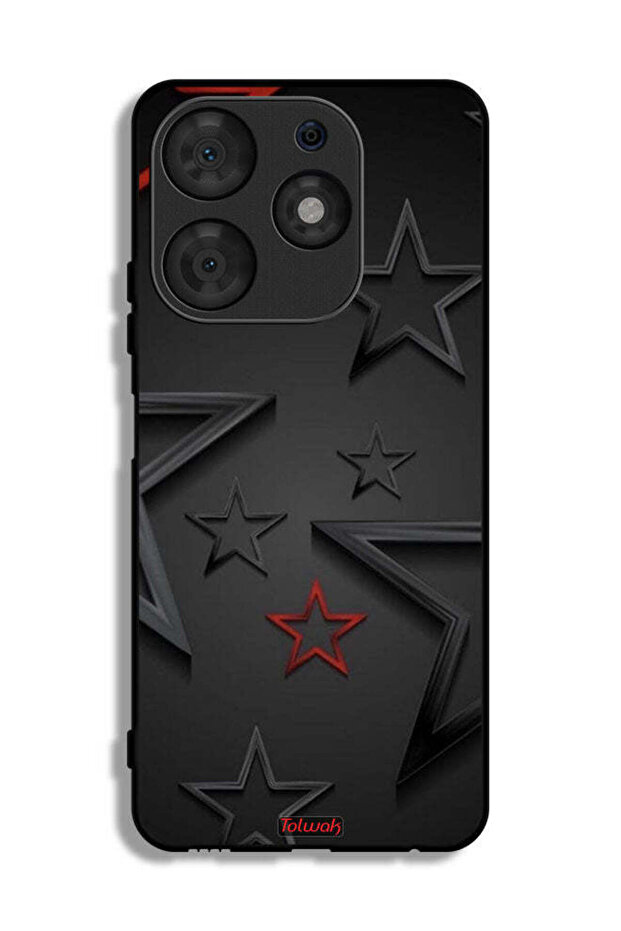 Tecno Spark 10 Pro Protective Case Cover Stars Pattern