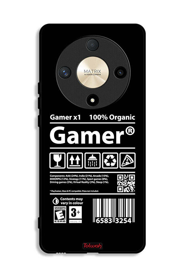 Honor X9b Protective Case Cover Gamer Sticker