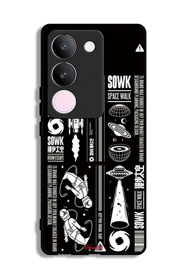 vivo S17 Protective Case Cover Sowk Space Walk Sticker