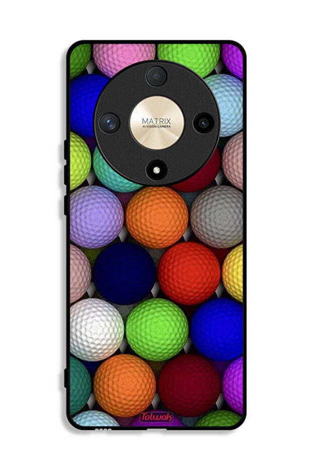 Honor X9b Protective Case Cover Balls Abstract Art