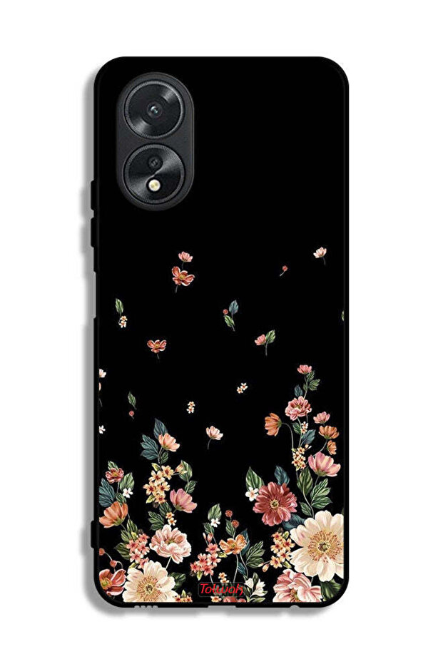Oppo A38 Protective Case Cover Small Flowers In Bottom