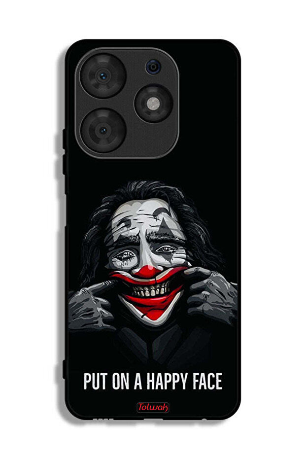 Tecno Spark 10 Pro Protective Case Cover Put On Happy Face