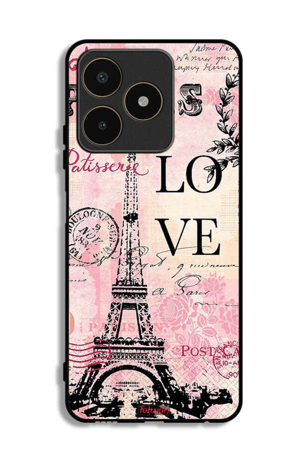 Realme C53 Protective Case Cover Paris Love
