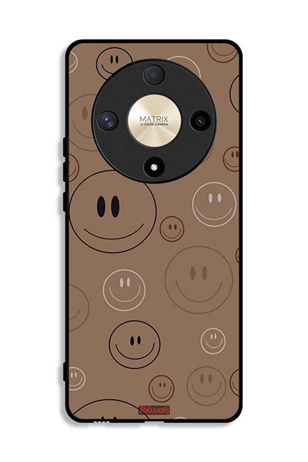 Honor X9b Protective Case Cover Smiley Faces Pattern