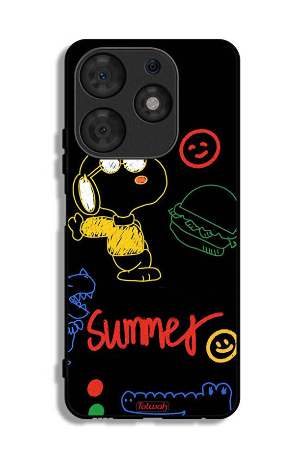 Tecno Spark 10 Pro Protective Case Cover Summer Sticker
