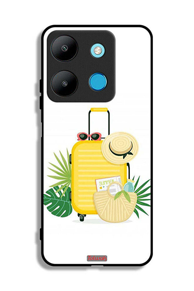 Infinix Smart 7 Protective Case Cover Summer Digital Art - 1