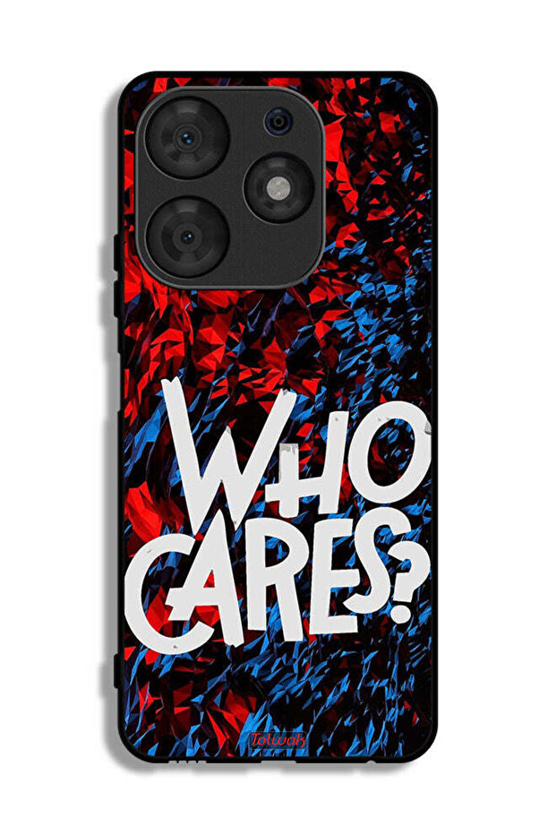 Tecno Spark 10 Pro Protective Case Cover Who Cares
