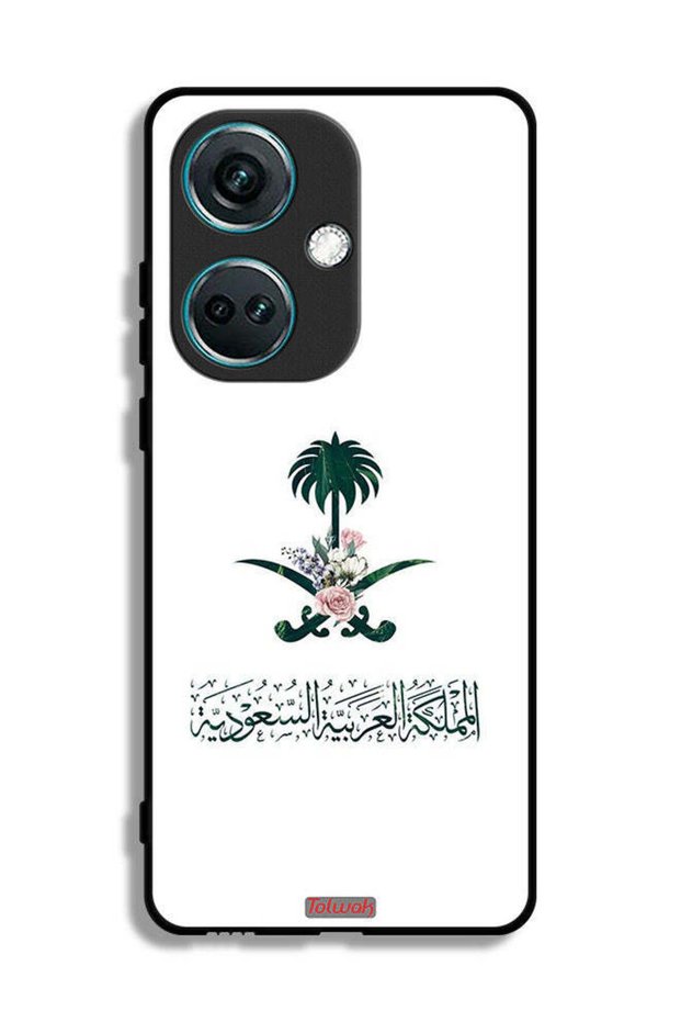 OnePlus Nord CE3 Protective Case Cover Kingdom Of Saudi Arabia Sign Of Flowers
