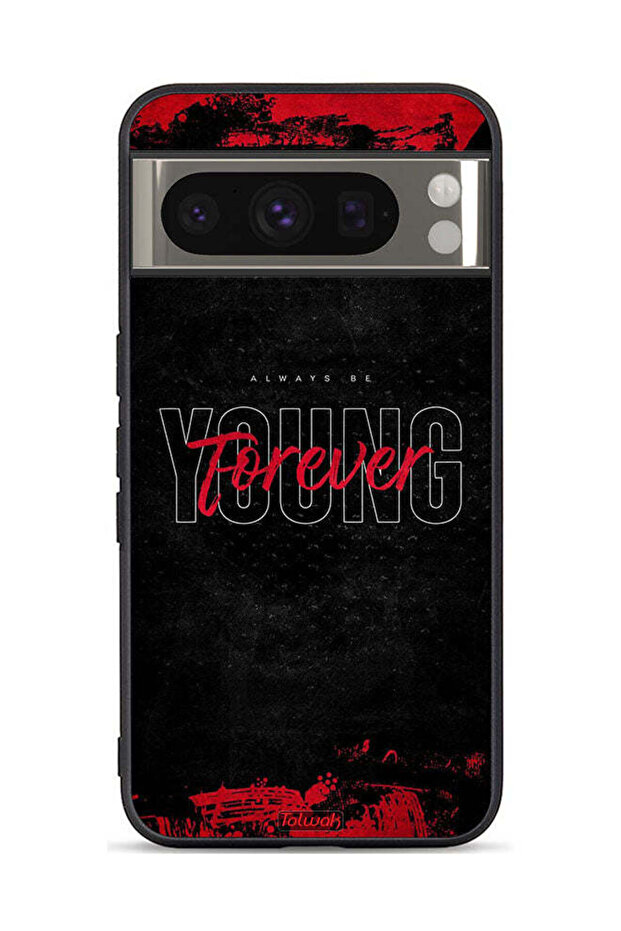 Google Pixel 8 Pro Protective Case Cover Forever Young