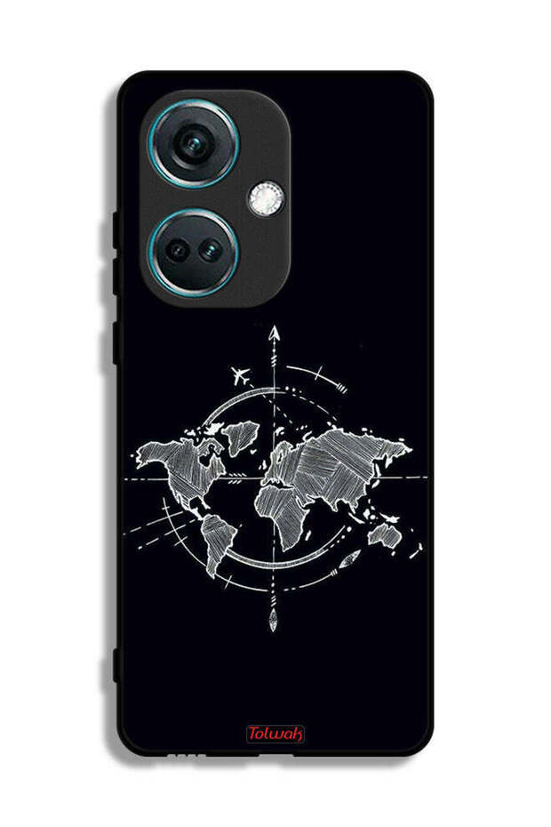 OnePlus Nord CE3 Protective Case Cover Compass Art