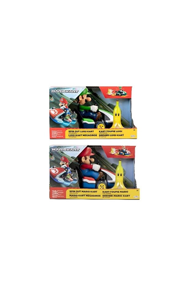 Nintendo Spin Out Mario Kart Assorted - 1 Piece