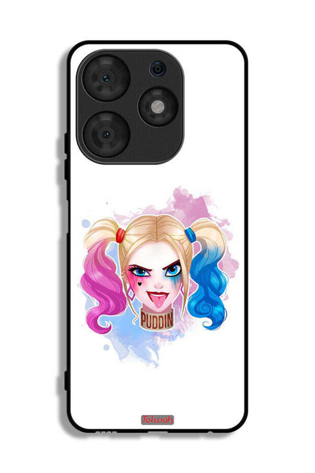 Tecno Spark 10 Pro Protective Case Cover Harley Quinn Art