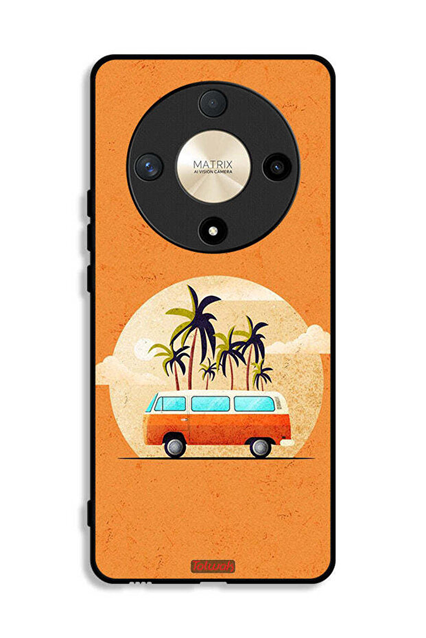 Honor X9b Protective Case Cover Bus Art